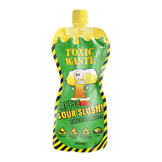 Toxic Waste Apple Sour Slushy - 250ml