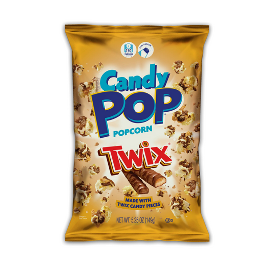 Candy Pop Twix Popcorn 149G Large Bag