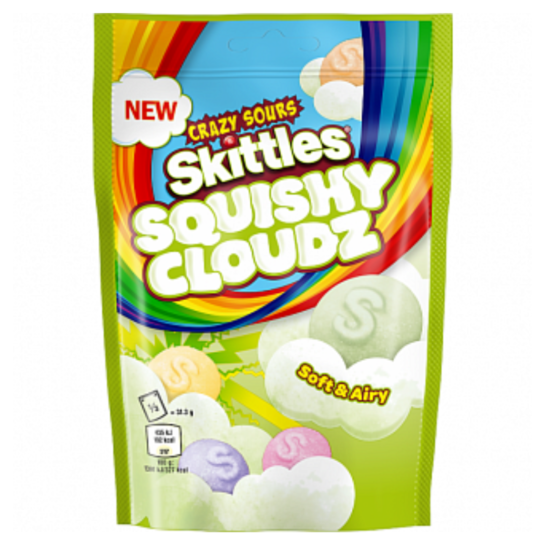 Skittles Squishy Cloudz Crazy Sours (94g)