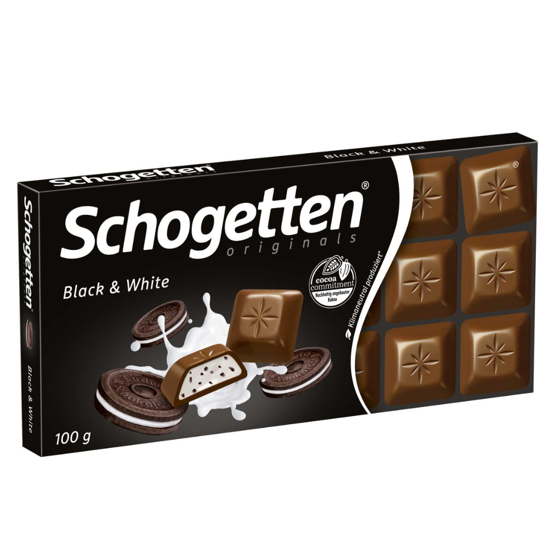 Schogetten Black & White 100g