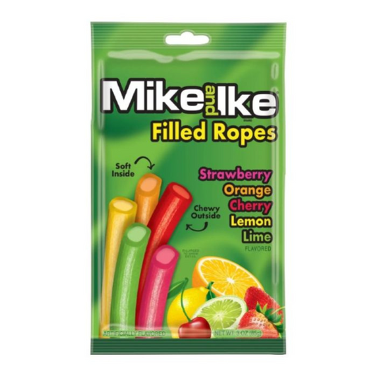 Mike & Ike Filled Ropes 3oz (85g)