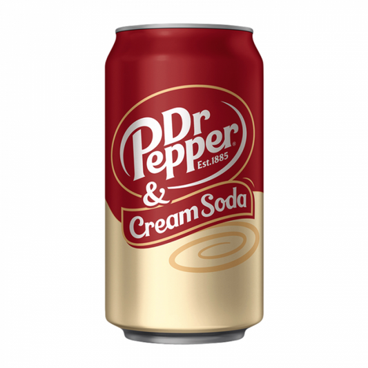 Dr Pepper & Cream Soda 12fl.oz (355ml)