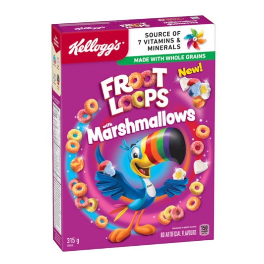 Kellogg's Froot Loops with Marshmallows 315g [Canadian]