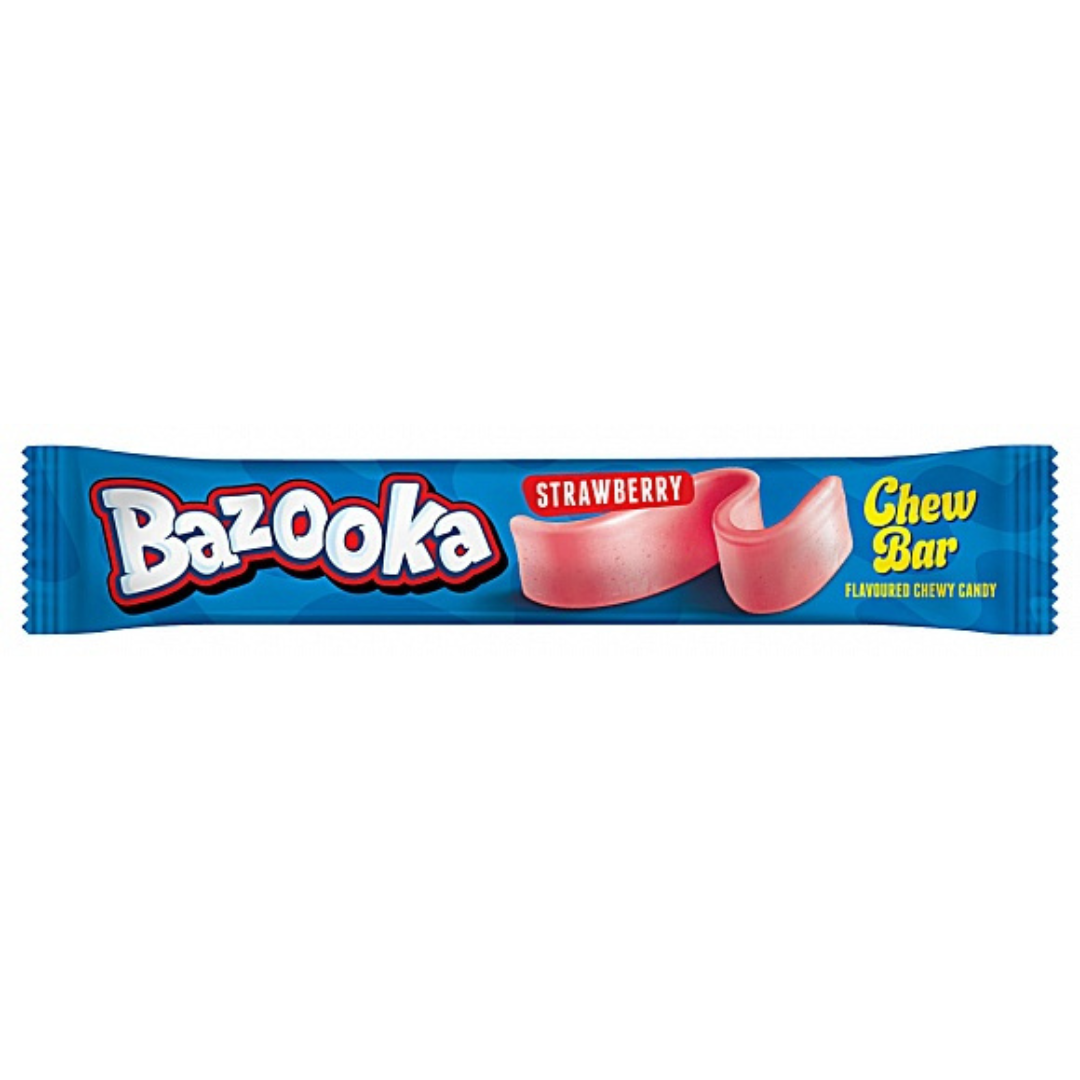 Bazooka Chew Bar Strawberry (14g)