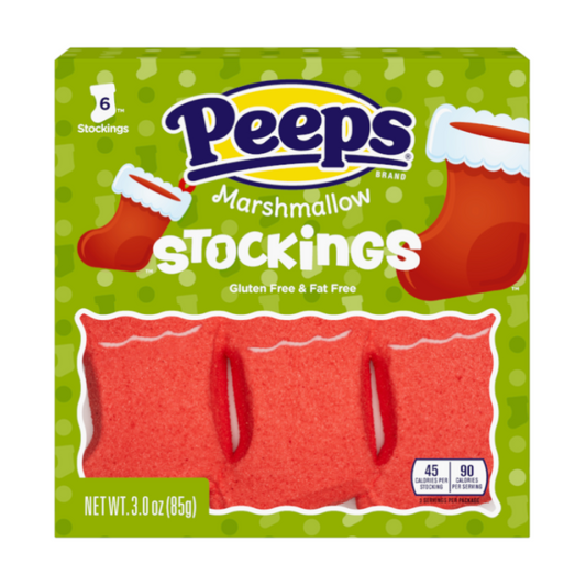 Peeps Marshmallow Stockings 6PK 3oz (85g)