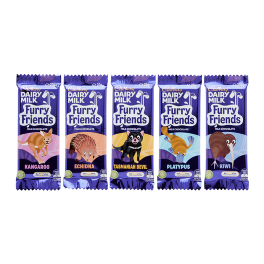 Cadbury Dairy Milk Furry Friends 20g [Australian] - SINGLE BAR