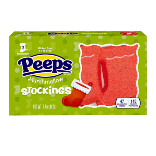 Peeps Marshmallow Stockings 3PK 1.5oz (42g)