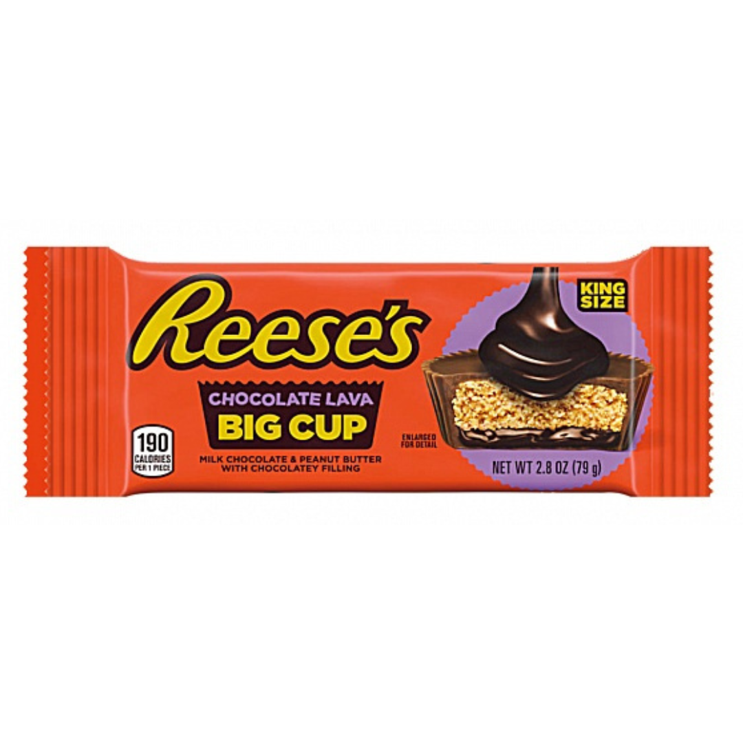 Reese's Peanut Butter Big Cup Chocolate Lava King Size 79G ...