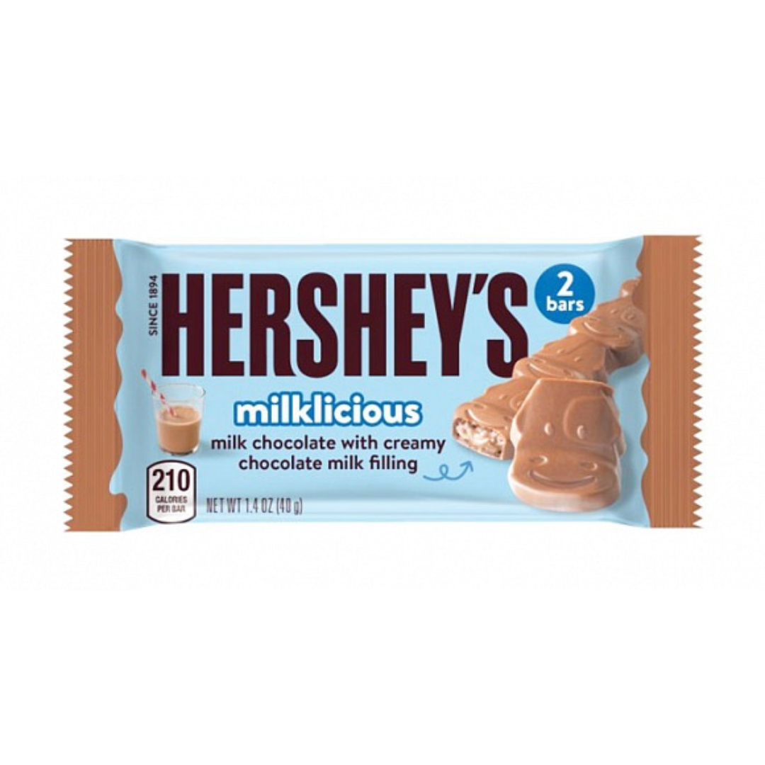 Hershey's Milklicious 2 Pack 40G