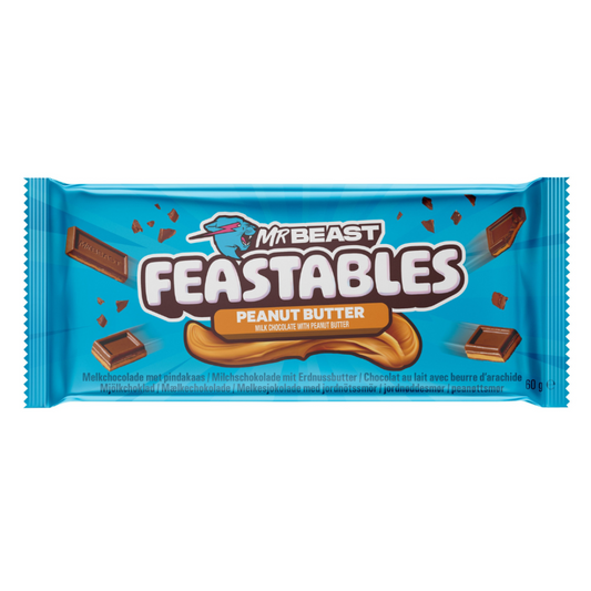 Feastables MrBeast Milk Chocolate with Peanut Butter 60g