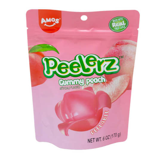 Amos Peelerz Peach Peg Bag 6oz (170g)