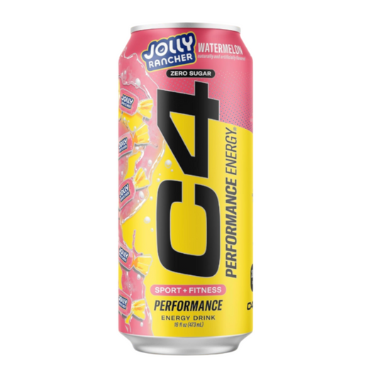 C4 Zero Sugar Energy x Jolly Rancher Watermelon 16fl.oz (473ml)