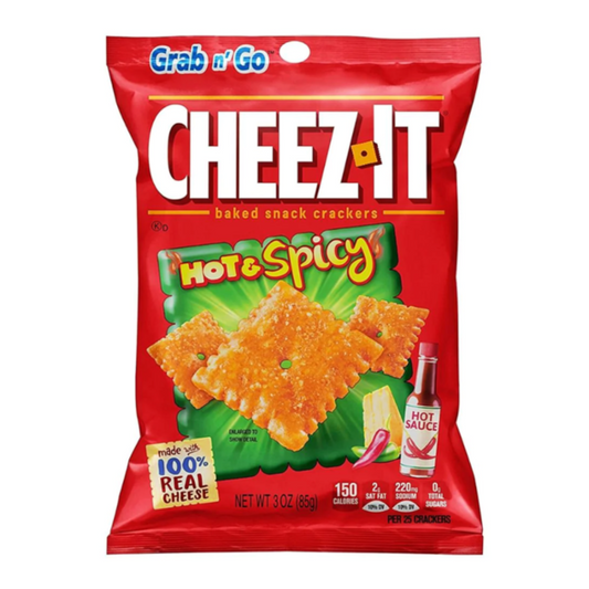 Cheez-It Hot & Spicy 3oz (85g)