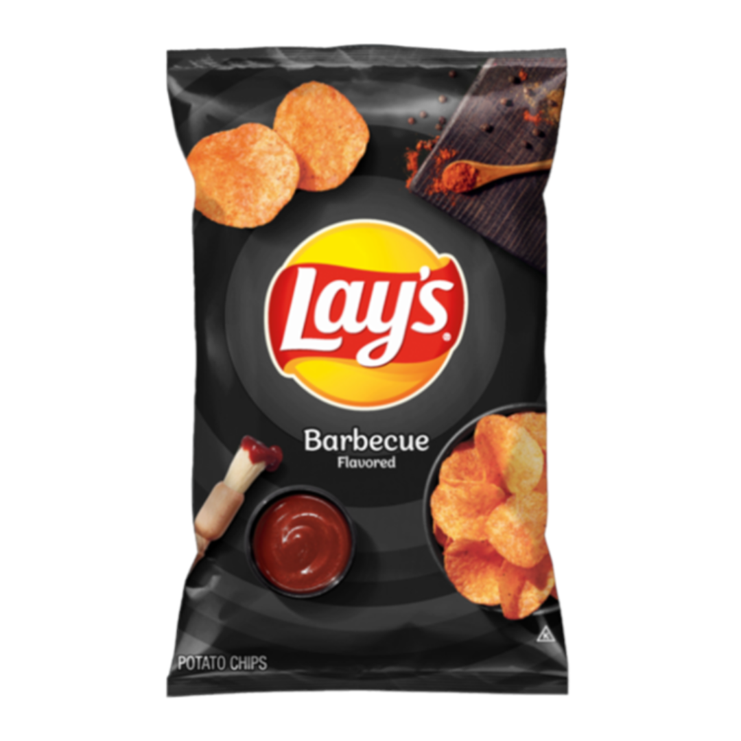 Lay's Barbecue Potato Chips 6.5oz (184.2g) BBQ