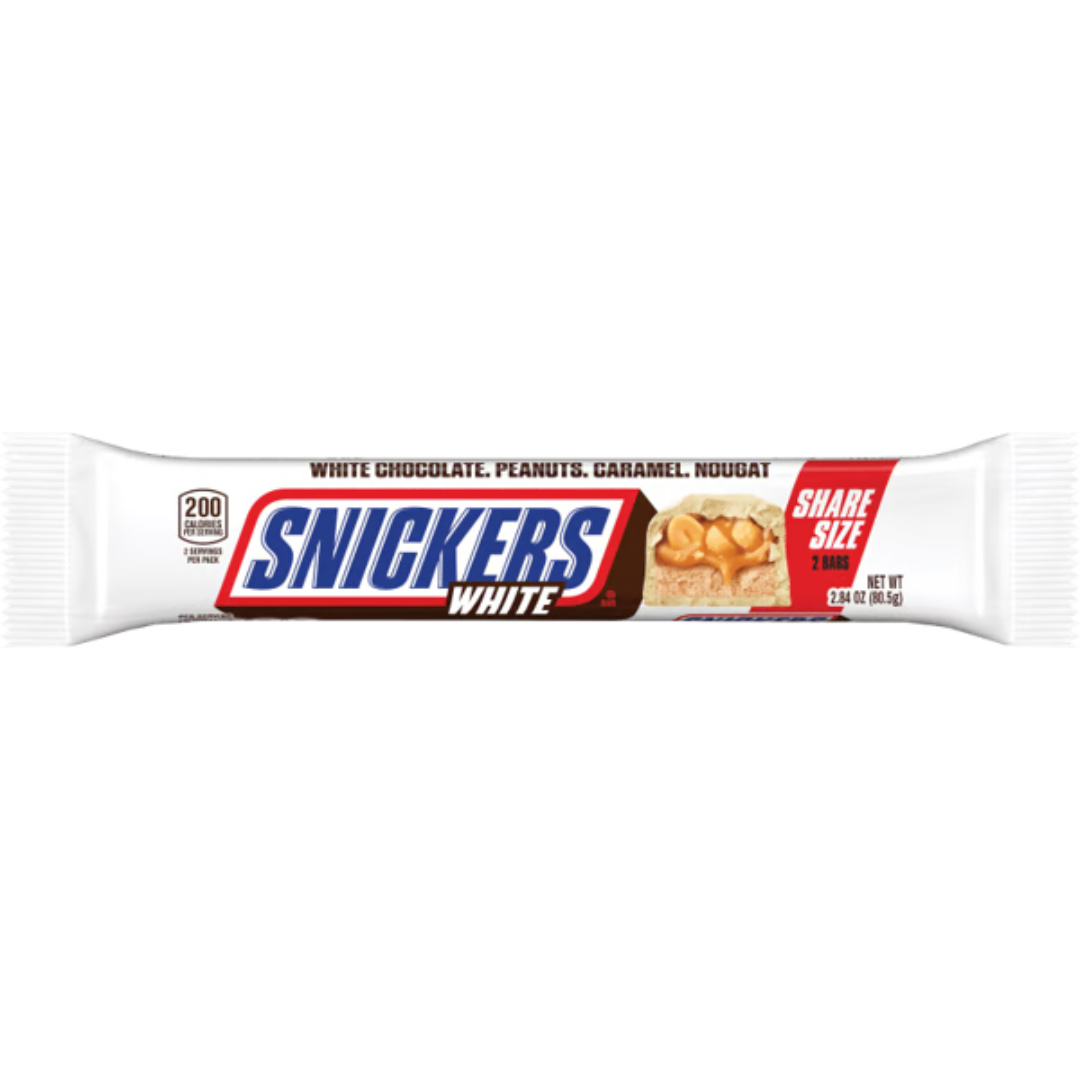 Snickers White Share Size 2.84oz (80.5g)