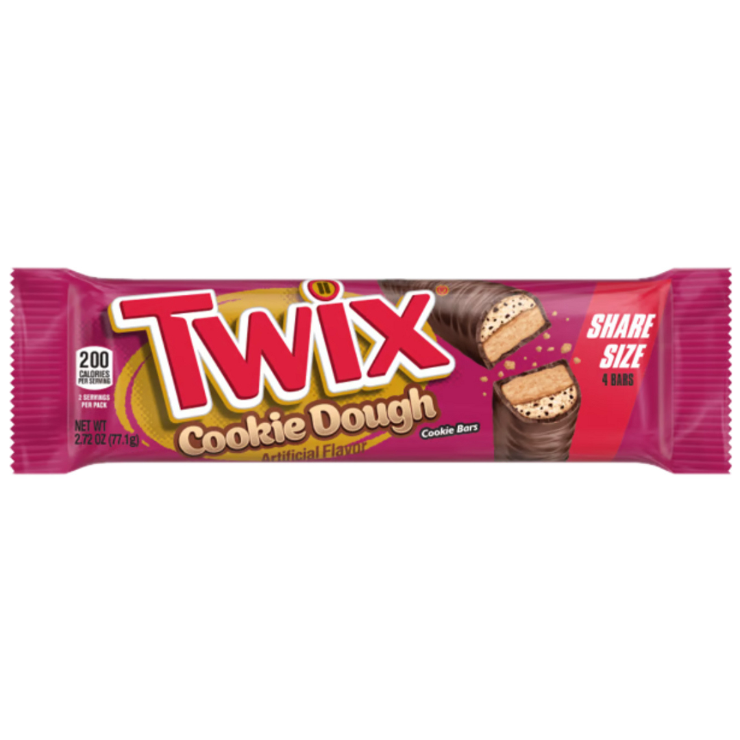 Twix Cookie Dough Share Size 2.72oz (77.1g)