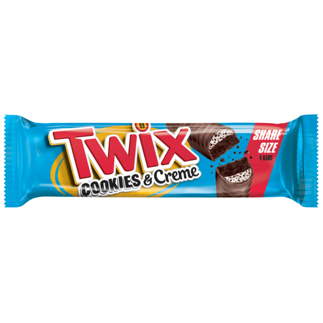 Twix Cookies & Creme Share Size 2.72oz (77.1g)