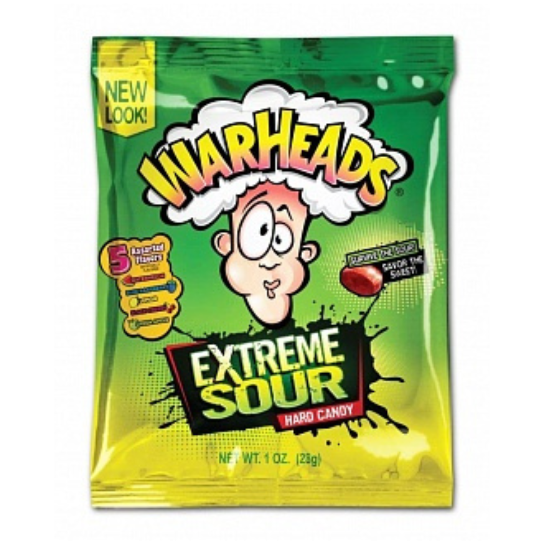 Warheads Extreme Sour Hard Candy (28g)