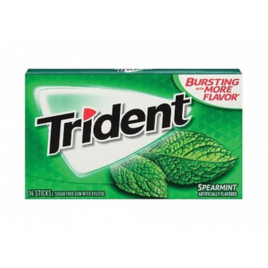 Trident Gum Spearmint (31g)