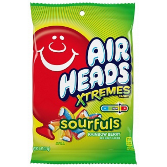 Airheads Xtremes Sourfuls Rainbow Berry (170g)