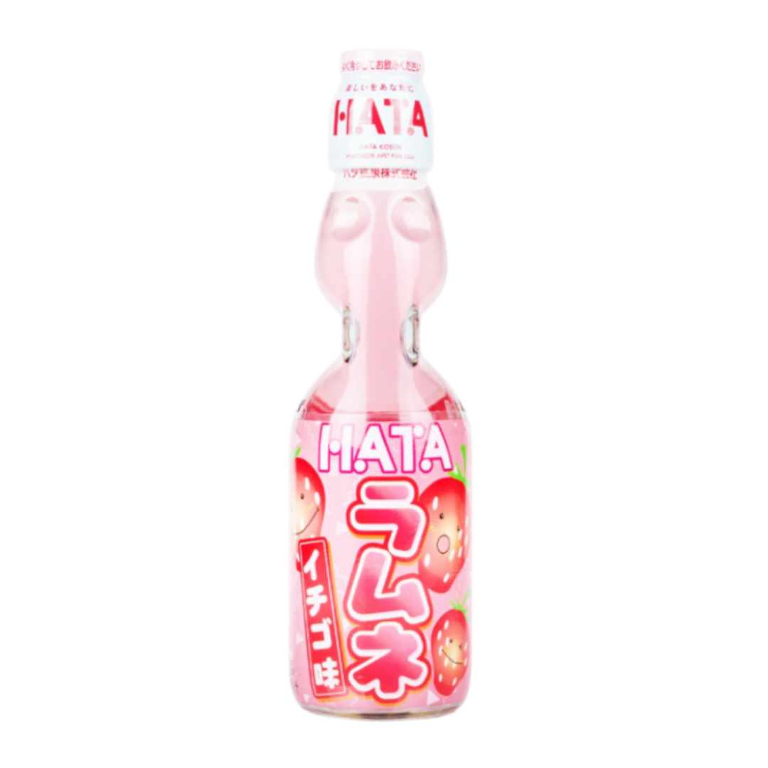 HATA Ramune - Strawberry (Glass) 200ml