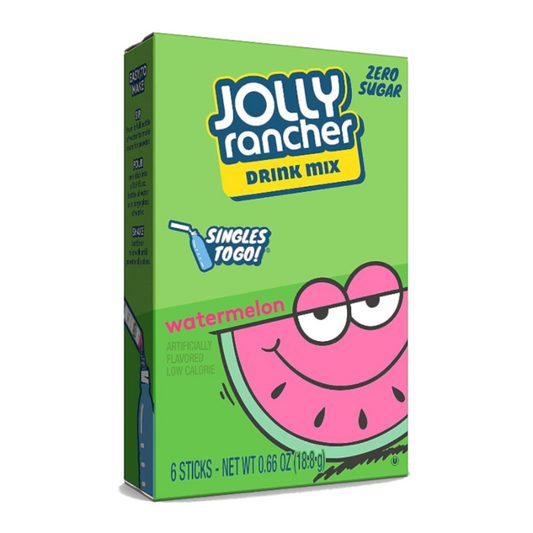 Jolly Rancher Singles to Go 6 pack - Watermelon