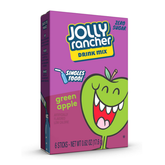 Jolly Rancher Singles to Go 6 pack - Green Apple