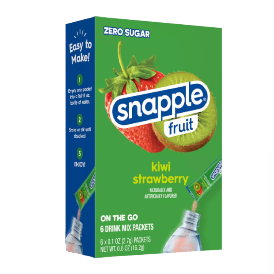 Snapple Fruit Singles To Go! Kiwi Strawberry 0.6oz (16.2g)